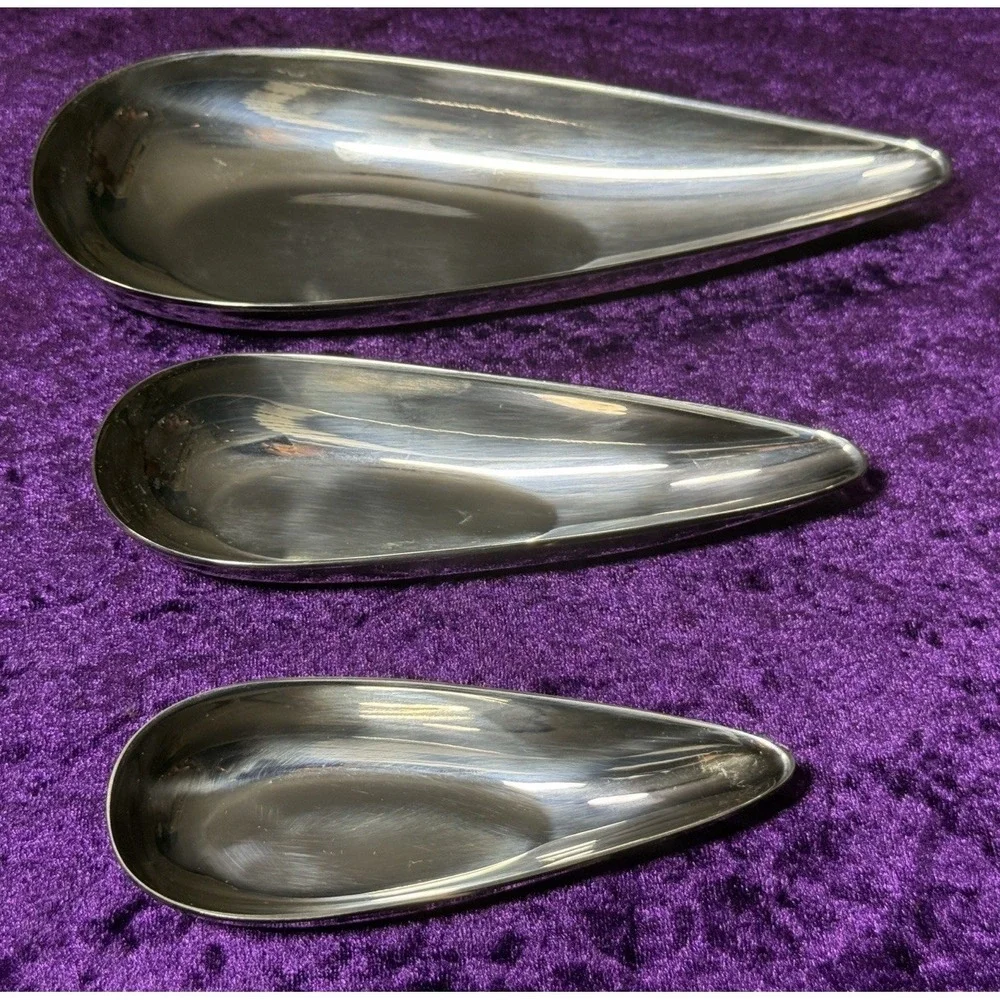 Phillipi Blob Bowl Set 3 pc Stainless Steel Bowls